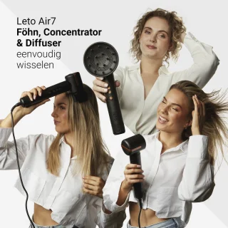 Leto® Air7 Airstyler 8-in-1 Multistyler Hairwrap