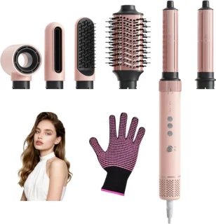 Lìon® Airstyler multistyler fohnborstel roze