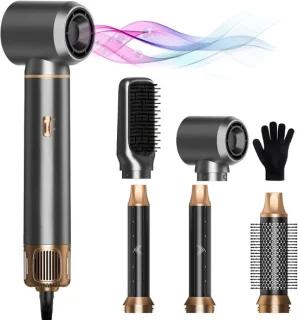Lìon® airstyler multistyler fohnborstel zwart