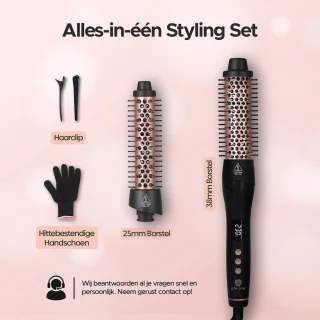 Lion D'or Thermal Brush Pro Warmteborstel 25mm & 38mm