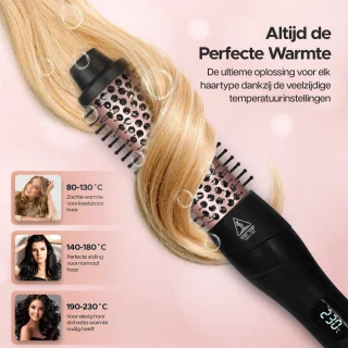 Lion D'or Thermal Brush Pro Warmteborstel 25mm & 38mm