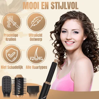 Lissad'or 5-in-1 Fohnborstel Airstyler Multistyler