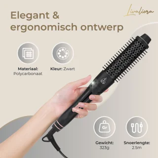 Livaliora Thermal Brush 38 mm keramische warmteborstel
