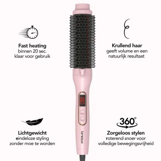 Loreaux Glowbrush - thermische borstel