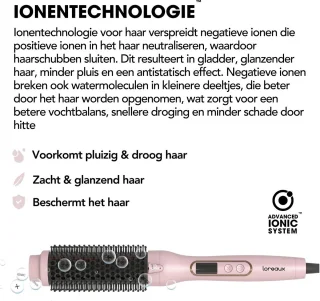 Loreaux Glowbrush - thermische borstel