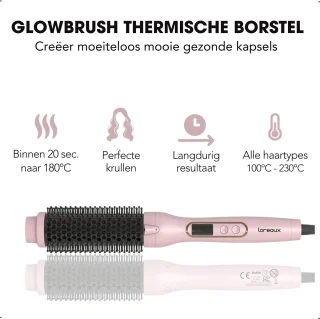 Loreaux Glowbrush - thermische borstel