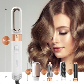 Luxoo 5-in-1 Airstyler Multistyler Witgoud