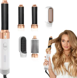 Luxoo 5-in-1 Airstyler Multistyler Witgoud