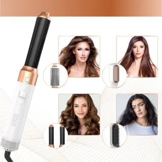 Luxoo 5-in-1 Airstyler Multistyler Witgoud