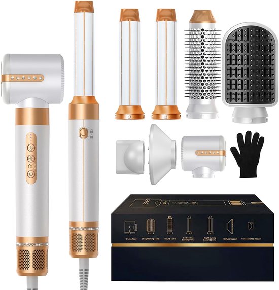 LYNEX Airstyler 7-in-1 Multi Styler 2025 Wit/Goud