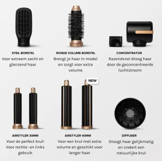 MAE® Airstyler Pro Multistyler - Zwart