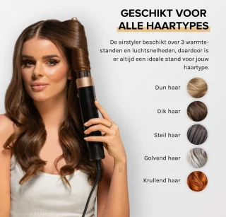 MAE® Airstyler Pro Multistyler - Zwart