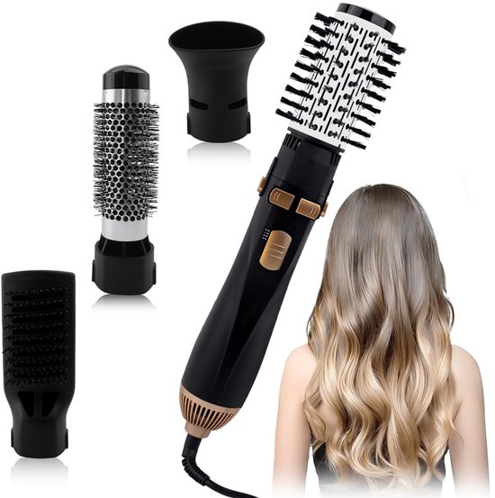 Magic Brush 4-in-1: één tool voor drogen, krullen, volume en gladmaken