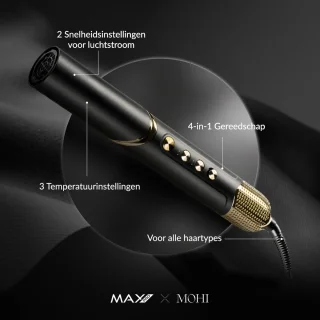 Max Pro Aurum Aerostyler - Haarstyler