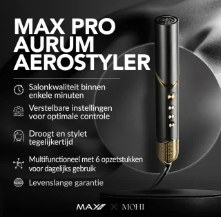 Max Pro Aurum Aerostyler - Haarstyler