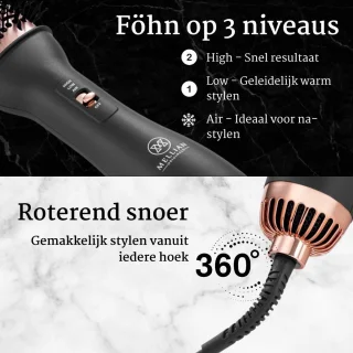 Mellian VolumAir Magic Brush 4-in-1 Föhnborstel
