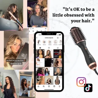Mellian VolumAir Magic Brush 4-in-1 Föhnborstel