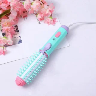 De Mini keramische krulborstel in één oogopslag