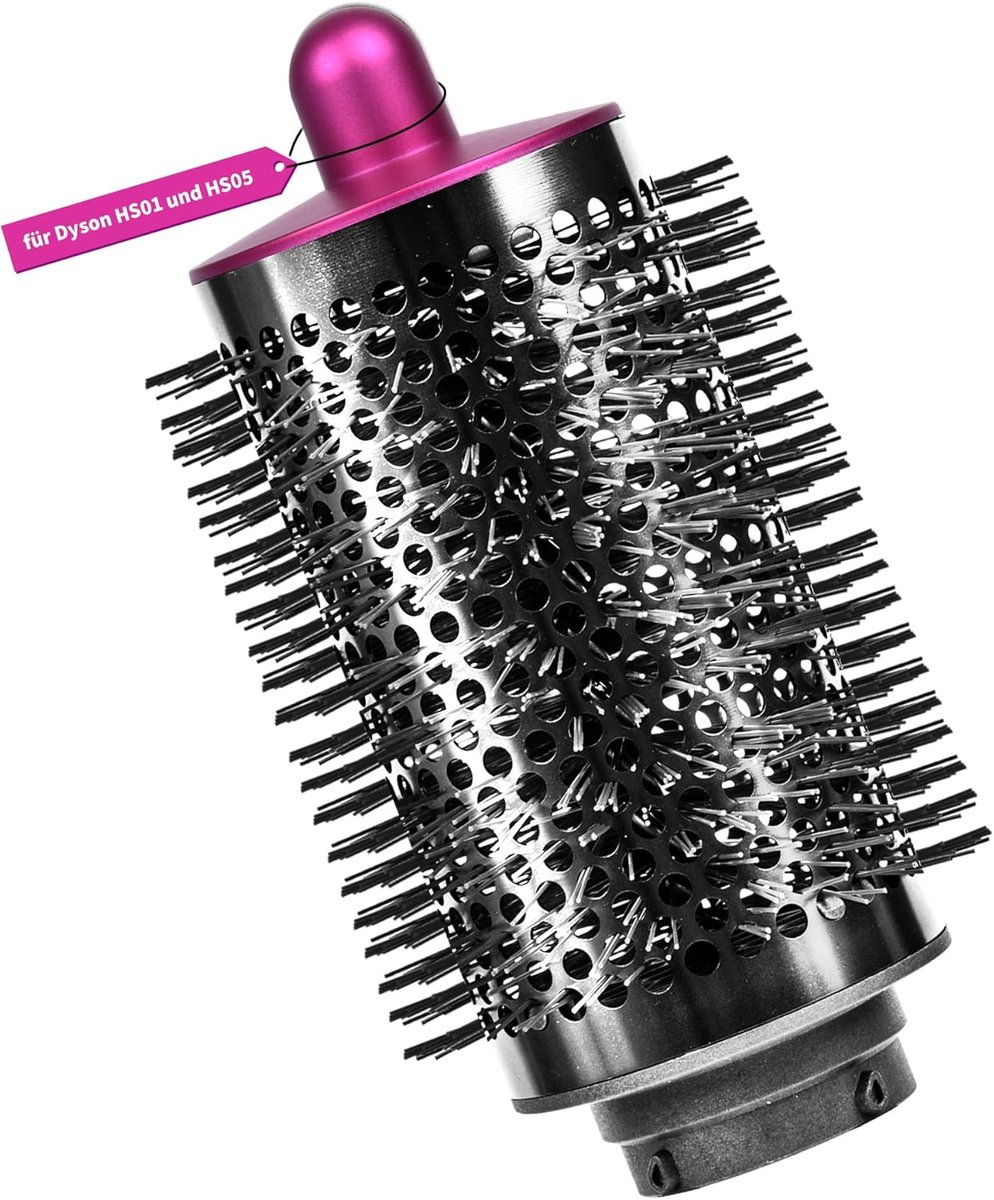 De MKSS Luxe Ronde Volumeborstel Opzetstuk Multistyler Zwart in één oogopslag