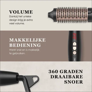 MOWCARE Thermal Brush 38mm keramische fohnborstel