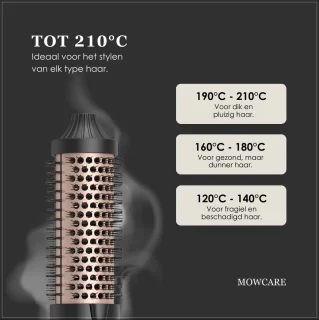 MOWCARE Thermal Brush 38mm keramische fohnborstel