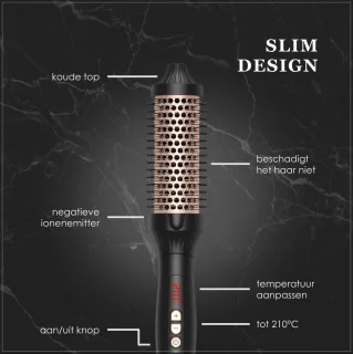 MOWCARE Thermal Brush 38mm keramische fohnborstel