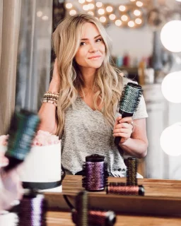 Multibrush Rondeborstel en Krulspelden Set