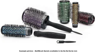 Multibrush Rondeborstel en Krulspelden Set