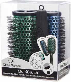 Multibrush Rondeborstel en Krulspelden Set