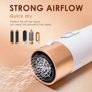 Multistyler 5-in-1 Haarföhn met 5 Opzetstukken