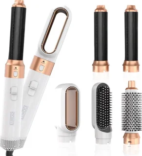 Multistyler 5-in-1 Haarföhn met 5 Opzetstukken