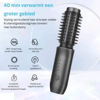 Multistyler Draadloze Fohnborstel Haarstylingtool
