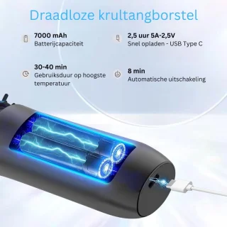 Multistyler Draadloze Fohnborstel Haarstylingtool