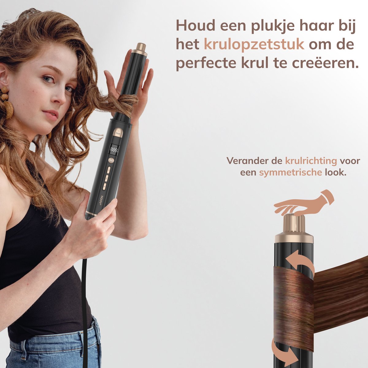 Wat vinden we goed aan de NOOV Multi Airstyler 6-in-1 Stylingtool