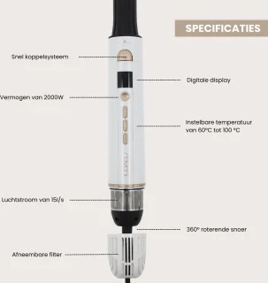 Novani Airstyler Pro 6-in-1 Multistyler