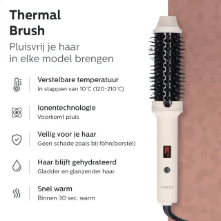 Oseera® Thermal Brush - Keramische Warmteborstel
