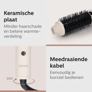Oseera® Thermal Brush - Keramische Warmteborstel