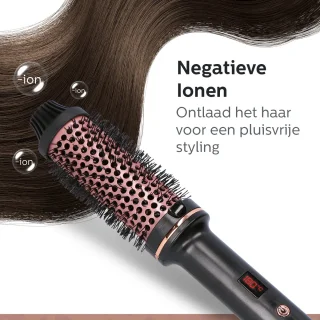 Oseera Thermal Brush Keramische Warmteborstel Roségoud/Zwart