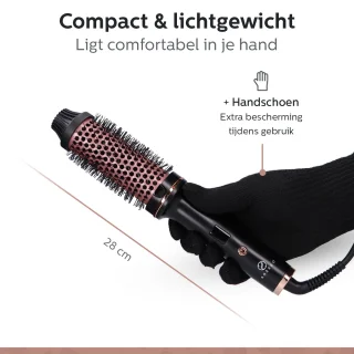 Oseera Thermal Brush Keramische Warmteborstel Roségoud/Zwart