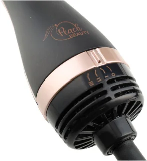 Peach Beauty 3-in-1 Elektrische Föhnborstel Zwart