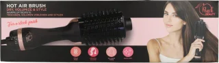 Peach Beauty 3-in-1 Elektrische Föhnborstel Zwart