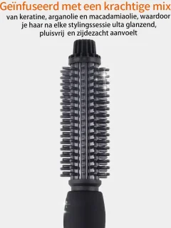 Phonergy Airflow 28mm Warmteborstel 2025 Mat Zwart