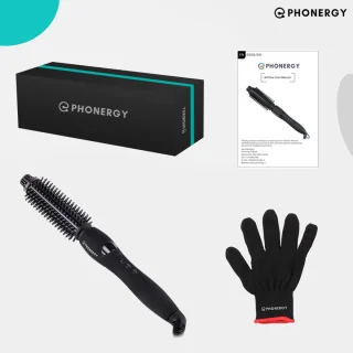 Phonergy Airflow 28mm Warmteborstel 2025 Mat Zwart