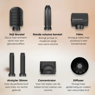ProductPlanet PRO 7-in-1 Airstyler Premium Edition
