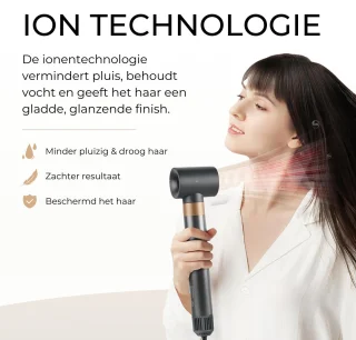 ProductPlanet Ultimate Edition 6-in-1 Airstyler Champagne/Goud