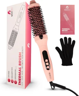 QFLEX PRO Thermal Brush 38mm Warmteborstel met 10 Warmtestanden