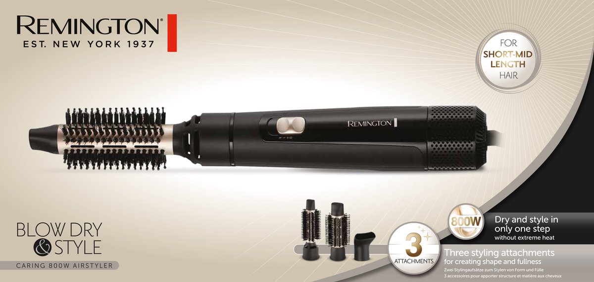 Wat vinden we goed aan de Remington AS7300 Blow Dry & Style Föhnborstel