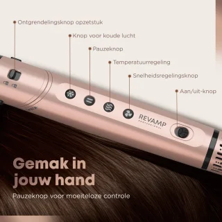 Revamp DR2850 7-in-1 Multistyler met 6 Opzetstukken
