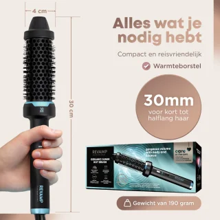 Revamp Keramische Krulborstel 30mm Thermal Brush 1300A