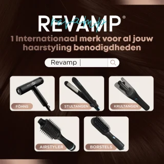 Revamp Revamp Keramische Krulborstel 40 mm Zwart
